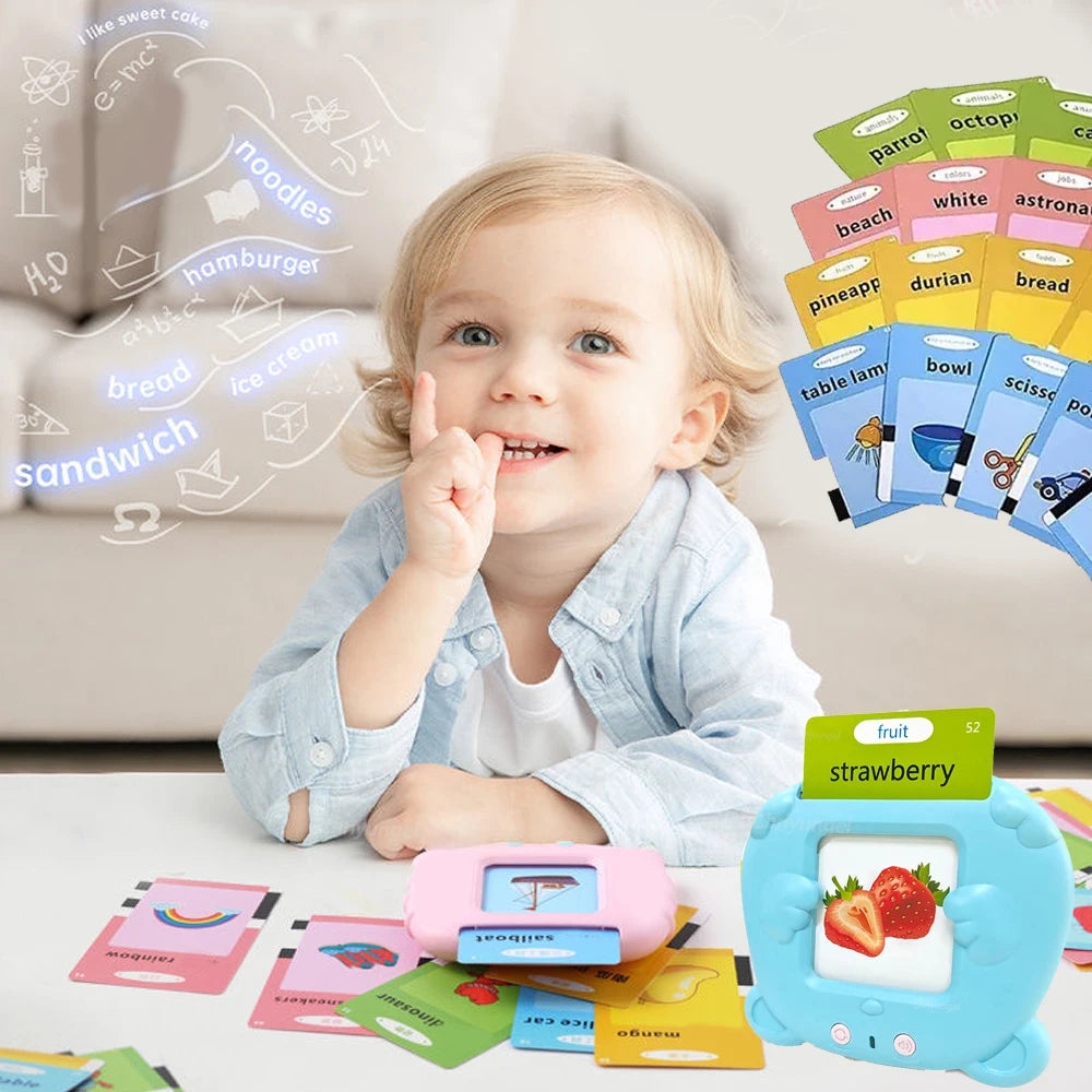 Talking Flash Cards for Kids Early Learning Educational Toy (224 Cards)