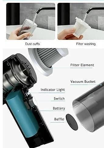 CleanJet Pro Portable Air Duster Wireless Vacuum Cleaner