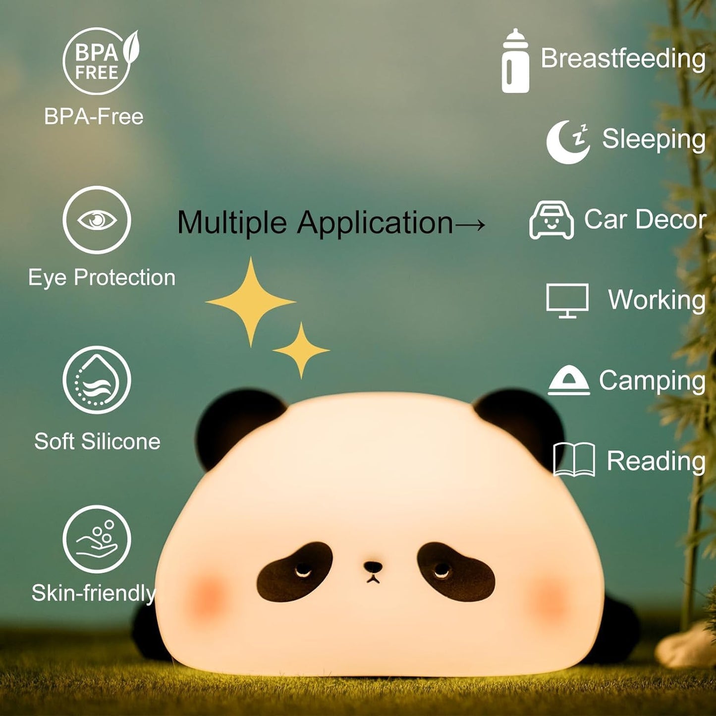 Cute Sleeping Panda Lamp✨✨
