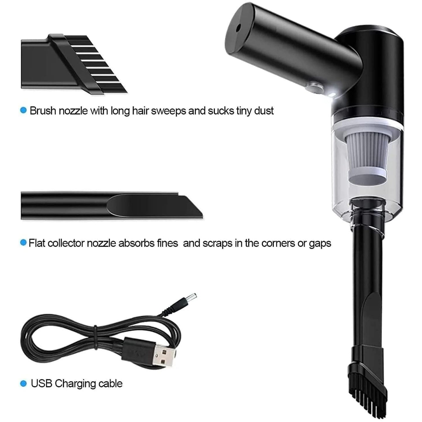 CleanJet Pro Portable Air Duster Wireless Vacuum Cleaner