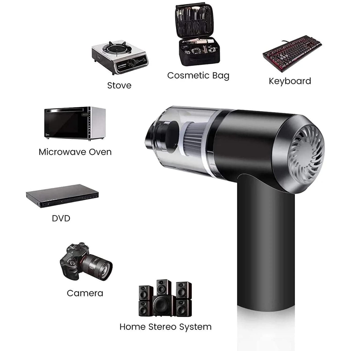 CleanJet Pro Portable Air Duster Wireless Vacuum Cleaner
